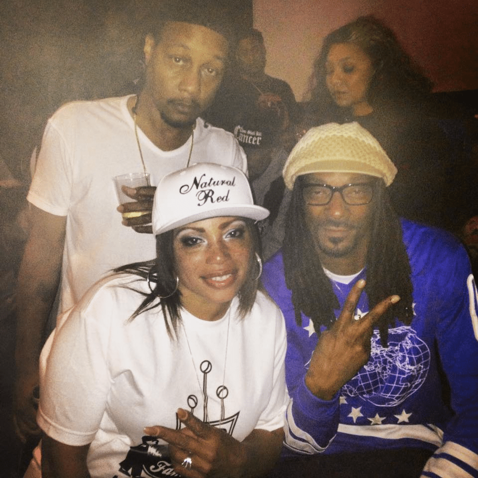 Natural Red with Snoop Dogg (Bottom Right) and DJ Quick (Upper Left)