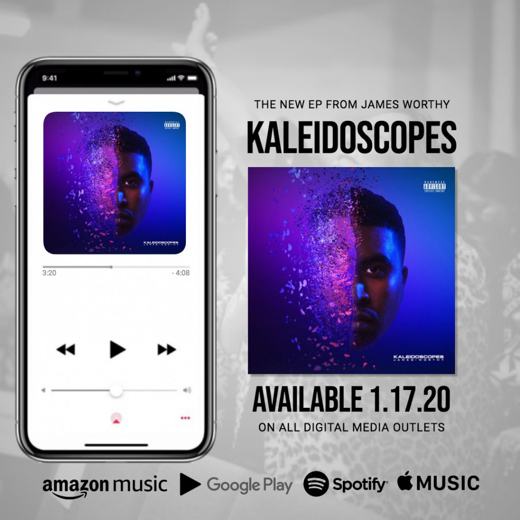 k James Worthy Kaleidoscopes EP Promo